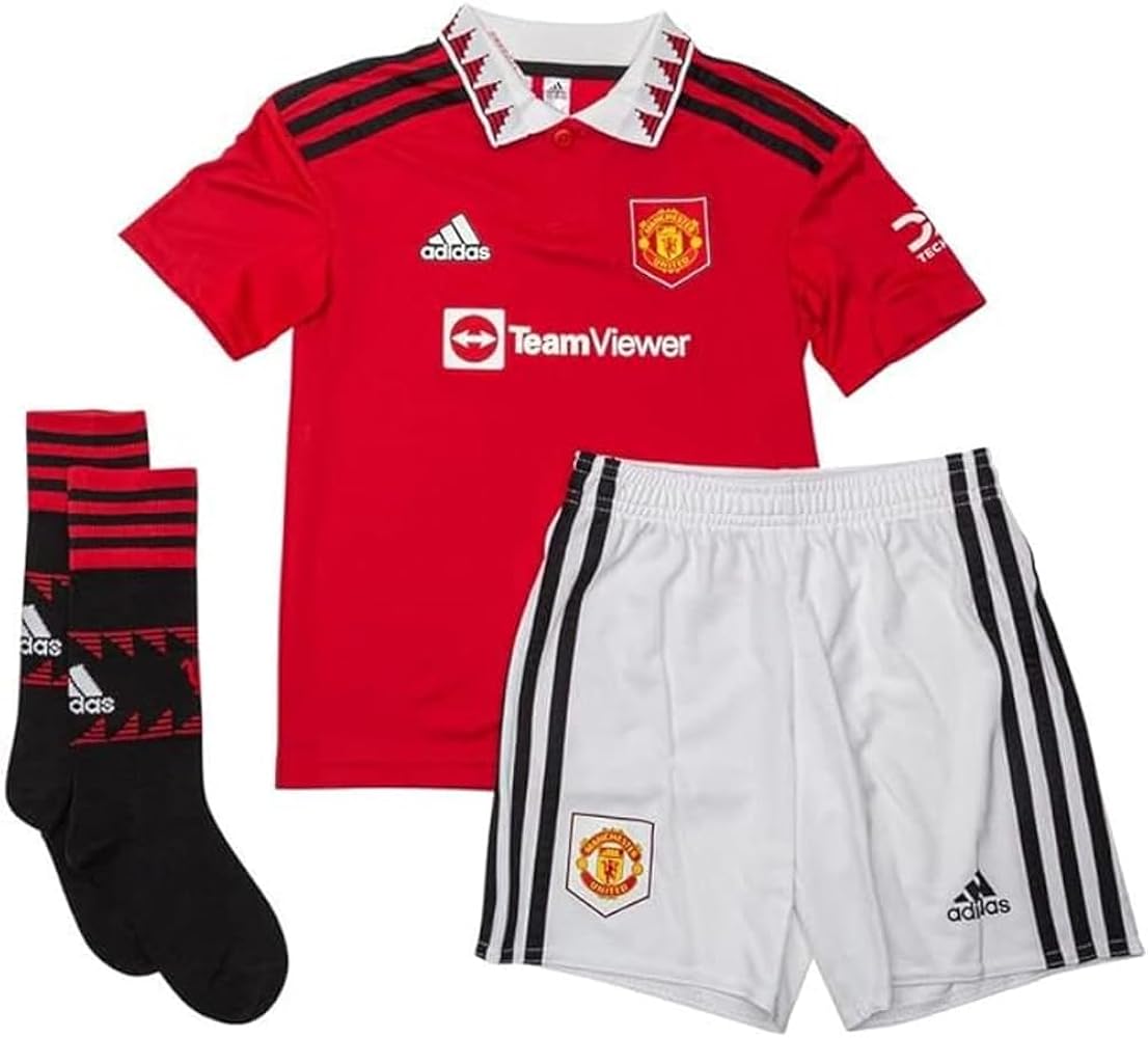 Amazon.com: adidas Manchester United Home Mini Kit Set 22/23